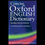 Concise Oxford English Dictionary   With CD