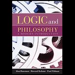 Logic and Philosophy  A Modern Introduction