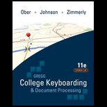 Gregg College Keyboarding and Document Processing Word 2013 Kit 1