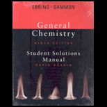 General Chemistry Student Solution Manual