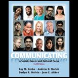 Communicating A Social, Career, and Cultural Focus (Looseleaf)