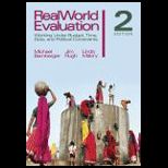 Real World Evaluation