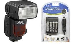 Nikon SB 910 AF Speedlight Flash   USA Warranty With Rechargeable Batteries