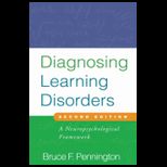 Diagnosing Learning Disorders