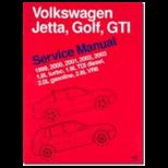 Volkswagen Jetta, Golf, GTI Service Manual  1. 8L Turbo, 1. 9L TDI Diesel, 2. 0L Gasoline, 2. 8L VR6 A4 Platform 1999 2003