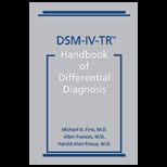 DSM IV TR Handbook of Differential Diagnosis