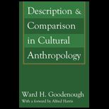 Description & Comparison in Cultural a