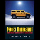 Project Management  Achieving Competitive Advantage and MS Project   CD