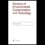 Reviews of Environ. Contam. and Tox., Volume 166