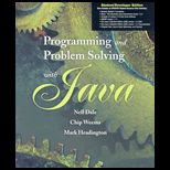 Programming and Problem Solving With Java   With Updated CD