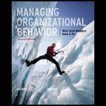 Managing Organizational Behavior (Loose Leaf)
