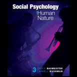 Social Psychology and Human Nature Text Only