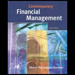 Contemporary Financial Management   Text Only