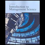 Intro. to Management Science (Custom)