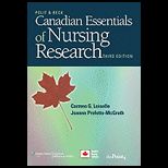 Canadian Essentials of Nursing Research