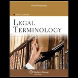 Legal Terminology