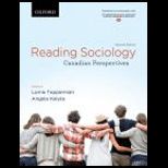 Reading Sociology  Canadian Perspectives
