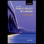 Public Policy in Canada