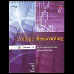 College Keyboarding, Lessons 1 25 (Canadian)