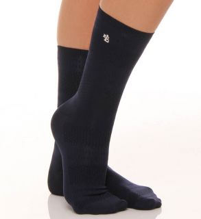 Lauren Ralph Lauren 33705 Horizontal Micro Trouser Socks   2 Pair Pack