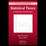 Statistical Theory A Concise Introduction