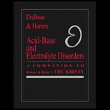 Acid Base and Electrolyte Disorders