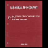 C++  Introduction to Computing   Lab Manual