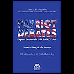 Patriot Debates  Experts Debate the USA PATRIOT Act