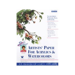 Watercolor Paper Pad with 15 Sheets