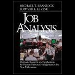 Job Analysis  Methods, Research, and Applications for Human Resource Management in the New Millennium