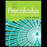 Precalculus Graphical, Numerical, Algebraic, Media Update   With 2 CDs
