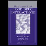Handbook of Food Drug Interactions