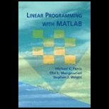 Linear Programming With MATLAB