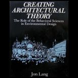 Creating Architectural Theory