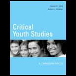 Critical Youth Studies  Canadian Focus (Canadian)