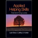 Applied Helping Skills  Transforming Lives