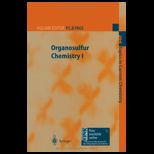 Organosulfur Chemistry I