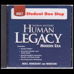 World History Human Legacy Modern Era CD