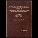 Modern Commercial Paper  The New Law of Negotiable Instruments