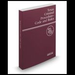 Texas Criminal Proc.  Code and Rules, 2014 Edition