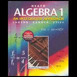 Algebra 1  Integrated Approach
