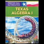 Prentice Hall Mathematics Texas Algebra 1