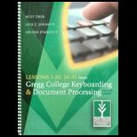 Gregg Coll. Keyboarding and Doc. Process (Custom)