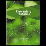 Elementary Stats.   With Study Guide (Custom Package)
