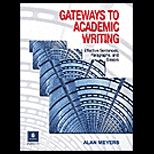 Gateways to Academic Writing
