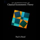 Introduction to Classical Econometric Theory