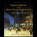 Human Behavior in the Macro Social Environment