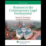 Business in Contemporary Legal Environment