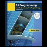 C# Programming  From Problem Analysis to Program Design