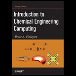 Introduction to Chemical Engineering Computing